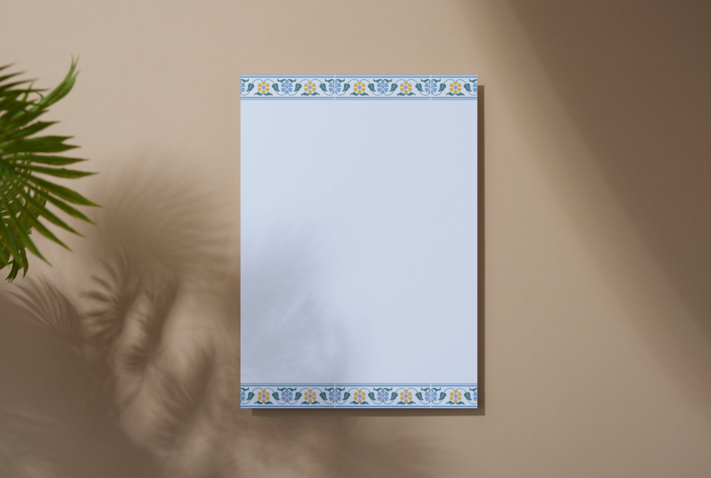 Eid Note Card: Gul - 5 x 7 in (pack of 6)