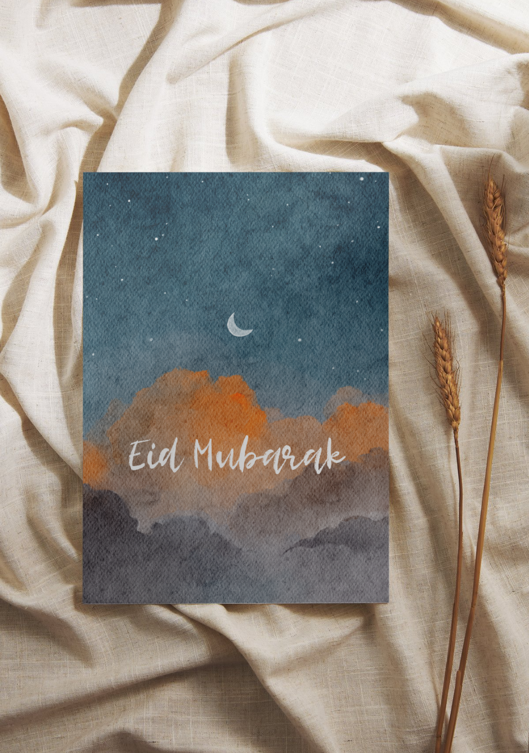Eid Note Card: Layla - 5 x 7 in (Pack of 6)