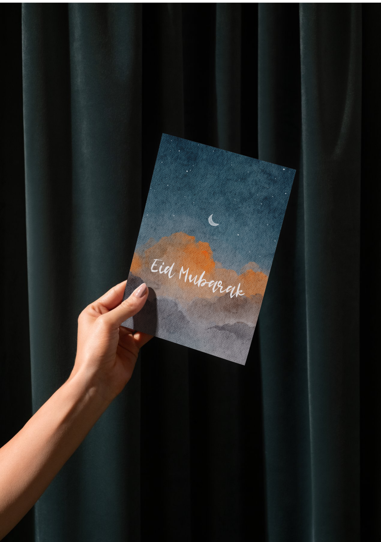 Eid Note Card: Layla - 5 x 7 in (Pack of 6)
