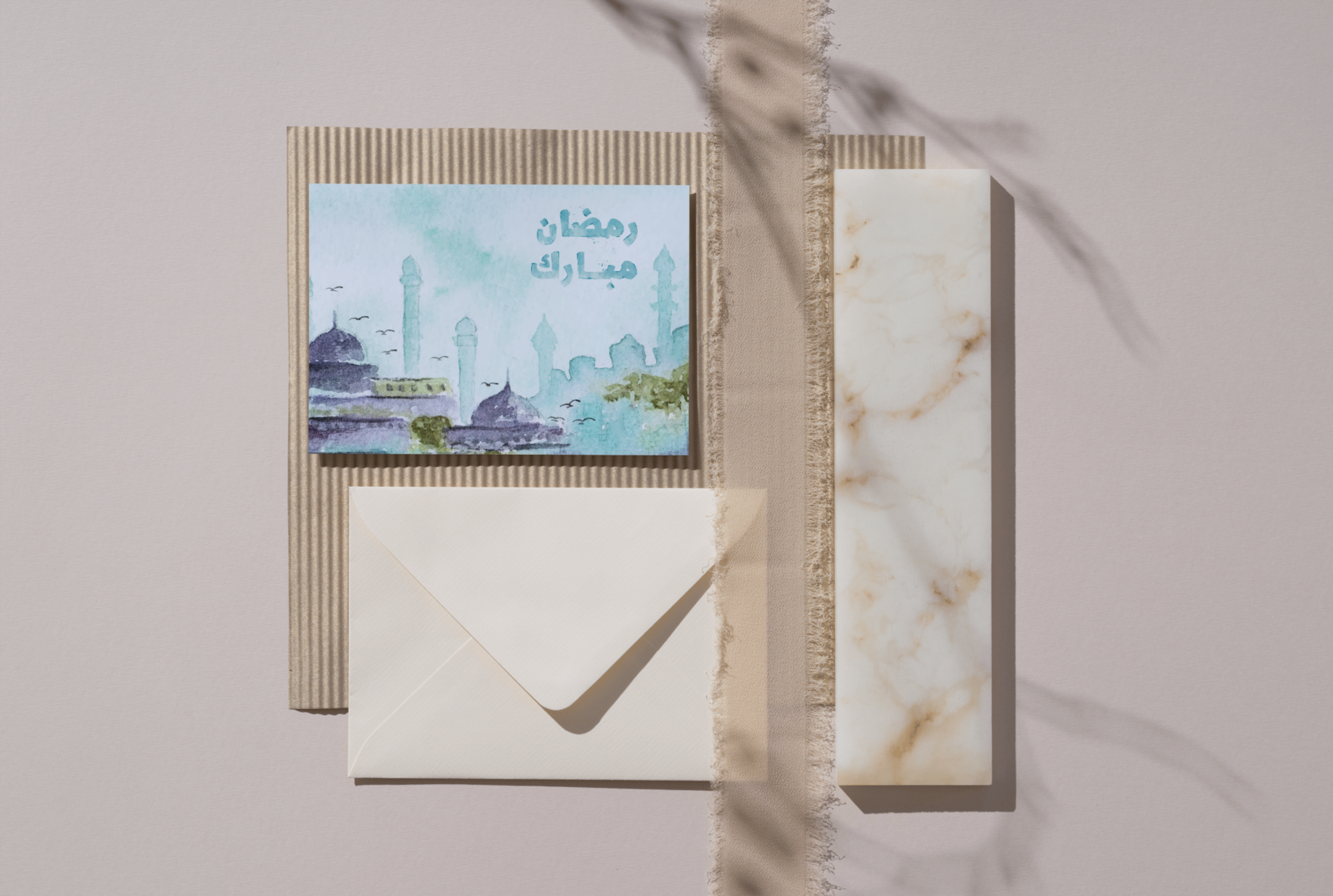 Ramadan Note Card: Ayah - 5.5 x 4.25 in (pack of 6)