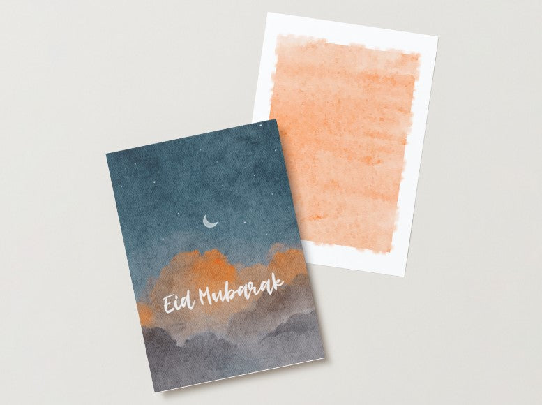 Eid Note Card: Layla - 5.5 x 4.25 in (Pack of 6)